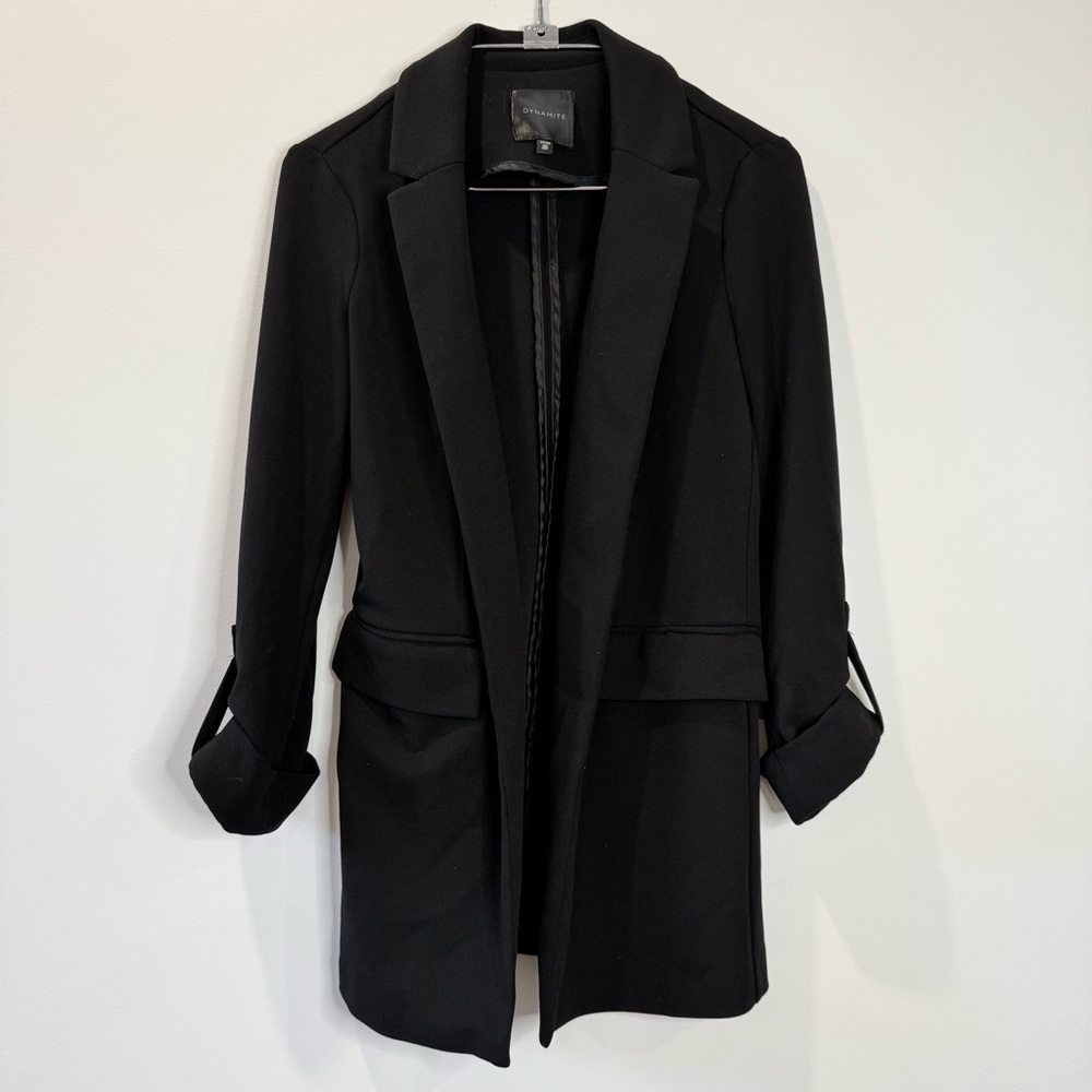🛍️4 for 20$ / Dynamite Blazer Classic Tailored Fit / Black / XS